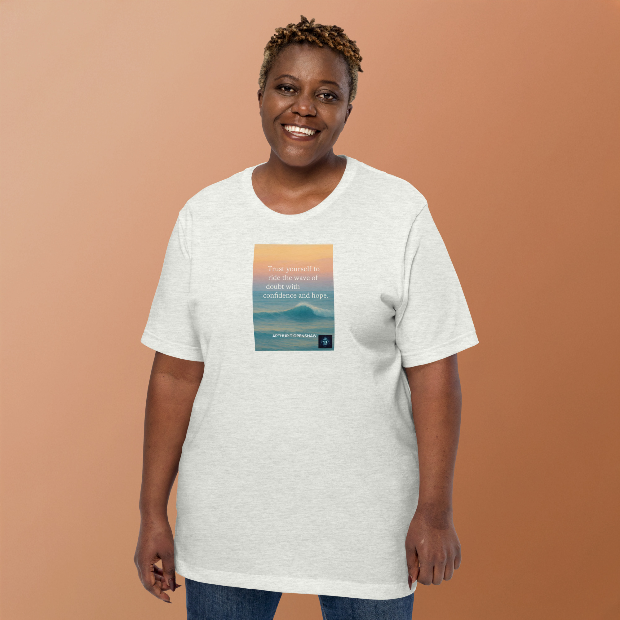 The 13th Transmission — Ride the Wave Unisex T-Shirt - Image 3