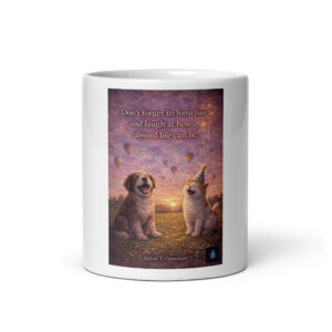The 13th Transmission – White Glossy Quote Mug